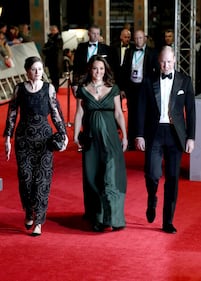 Kate Middleton incinta ai Bafta 2018 1