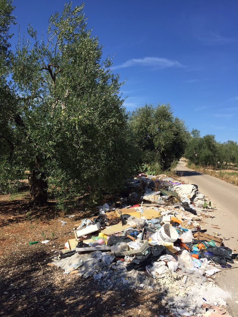 Bitonto e le campagne nel degrado 11