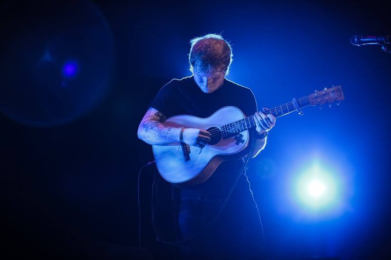 Ed Sheeran, le foto dell'artista in concerto 10