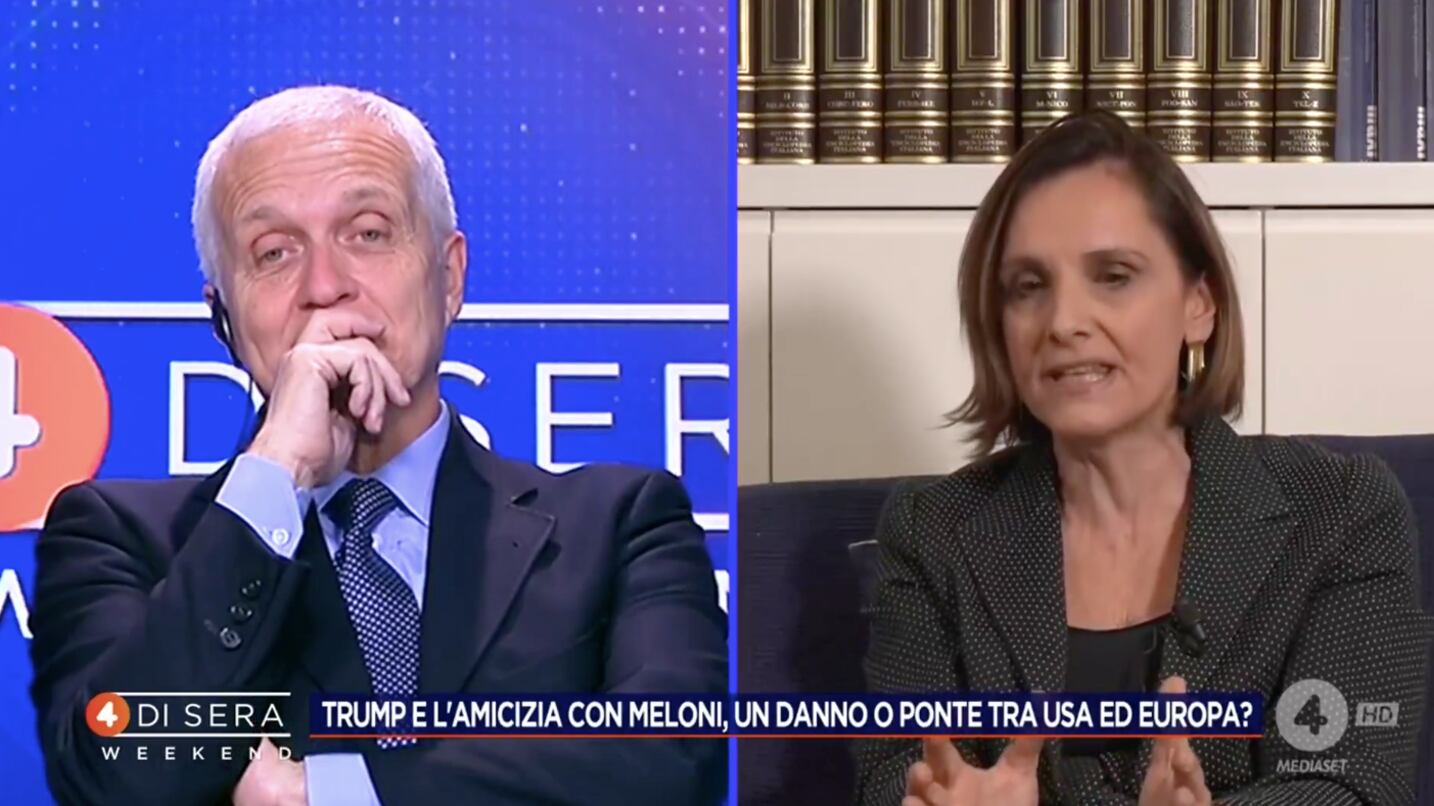 "Cheerleader di Trump". Vitale attacca Meloni, Verderami la fulmina: lite in studio