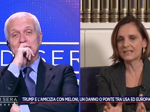 "Cheerleader di Trump". Vitale attacca Meloni, Verderami la fulmina: lite in studio