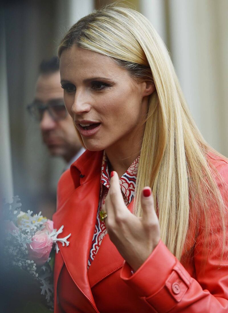 Michelle Hunziker pronta per Sanremo 5