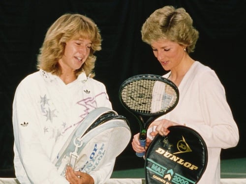 Quando Lady Diana giocò a tennis contro Steffi Graf