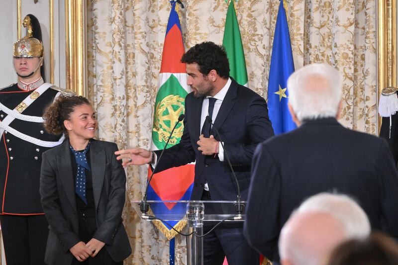 L'Italia del tennis va da Mattarella: le immagini più belle della cerimonia al Quirinale 14