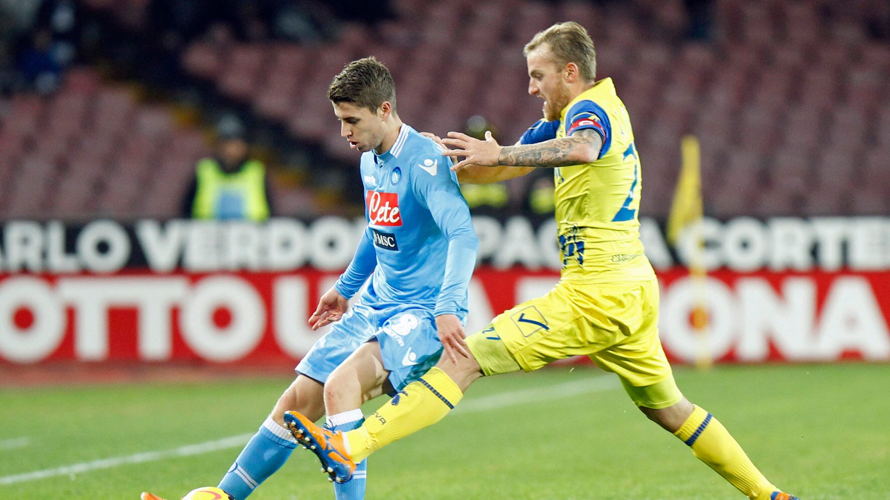 Napoli fermato dal Chievo in casa