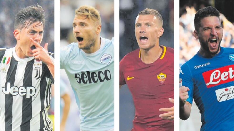 Quattro bomber da 33 gol per un sabato da scudetto