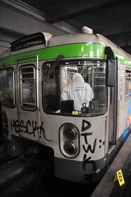FOTO / Gioia, scontro tra metro sulla linea verde 1