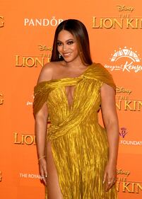 Beyoncé alla première de "Il Re Leone" foto 8