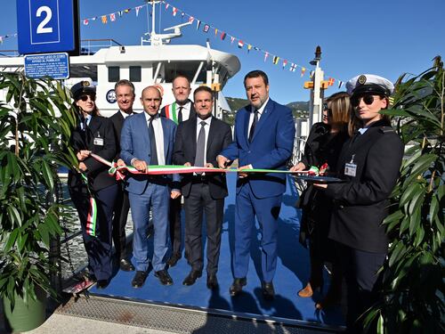 Sull'"Ambrosiana" navigazione green