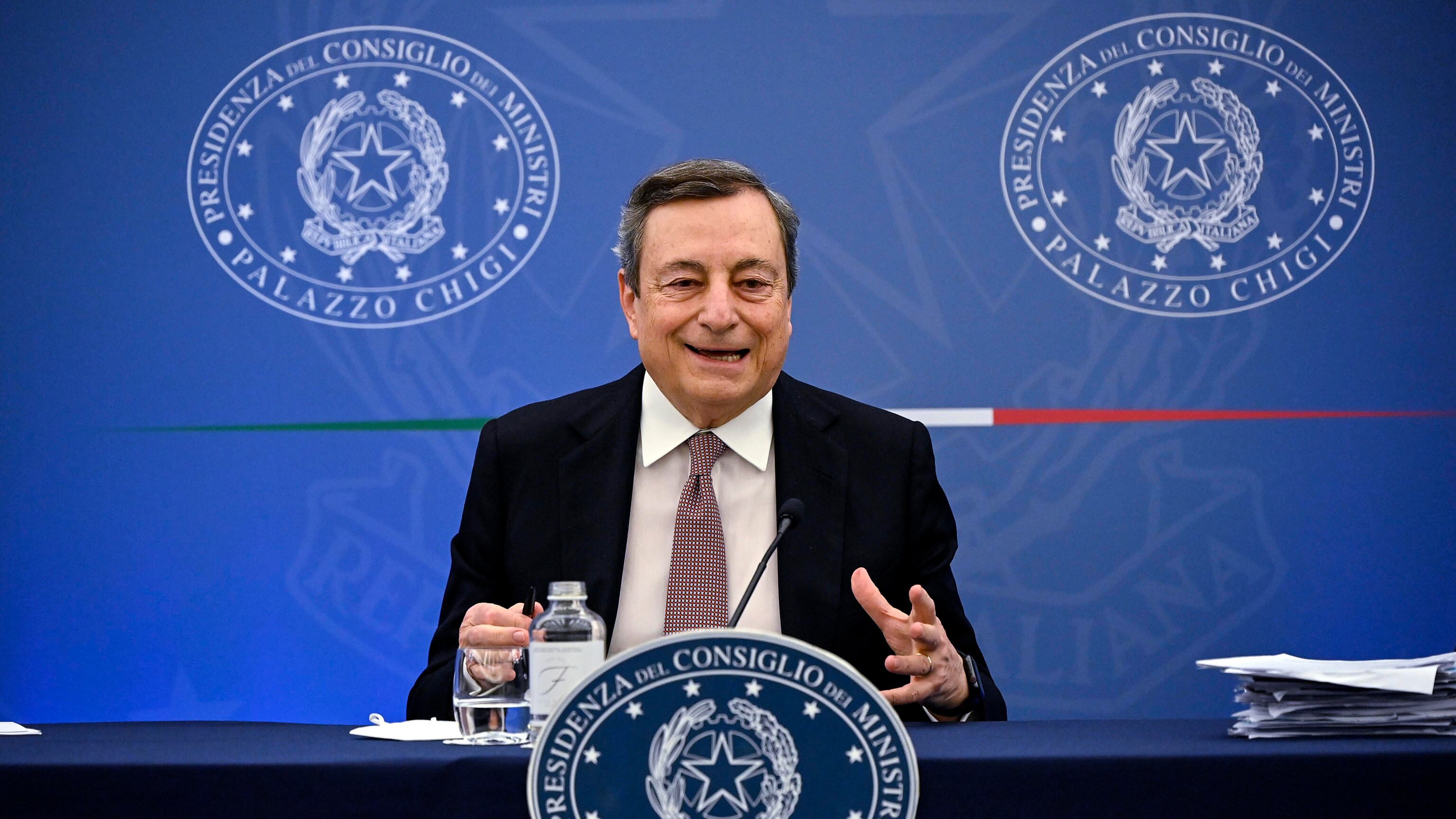 Draghi: "Dalla Cina ruolo attivo per la pace"