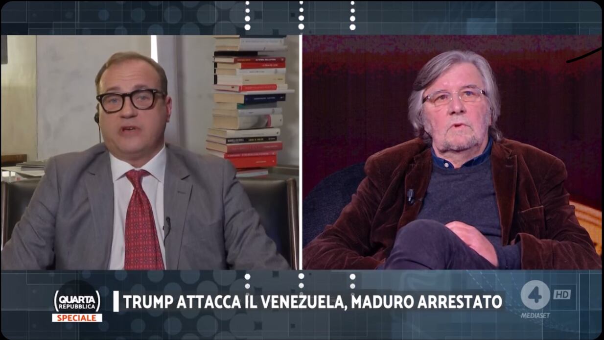 "Maduro come Aldo Moro". Ma Cerno gela Sansonetti: "No, fu assassinato dalle Br nel nome del comunismo e degli stessi colori politici di questo insulso personaggio"