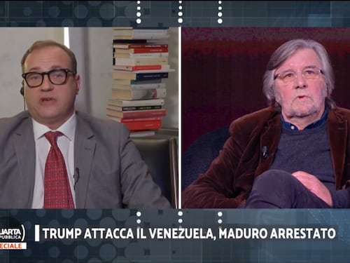 "Maduro come Aldo Moro". Ma Cerno gela Sansonetti: "No, fu assassinato dalle Br nel nome del comunismo e degli stessi colori politici di questo insulso personaggio"
