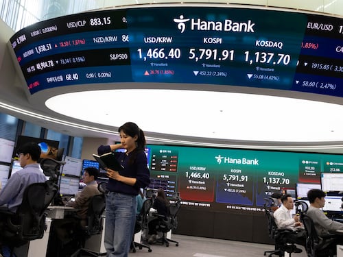 Le Borse europee rifiatano. Crollo storico per la Corea