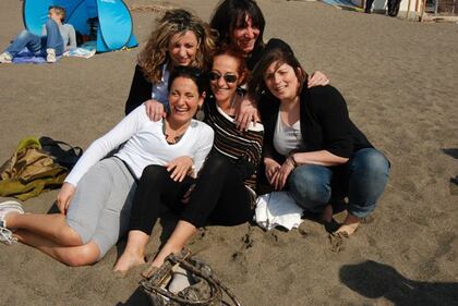Il vertice in spiaggia dei grillini 16