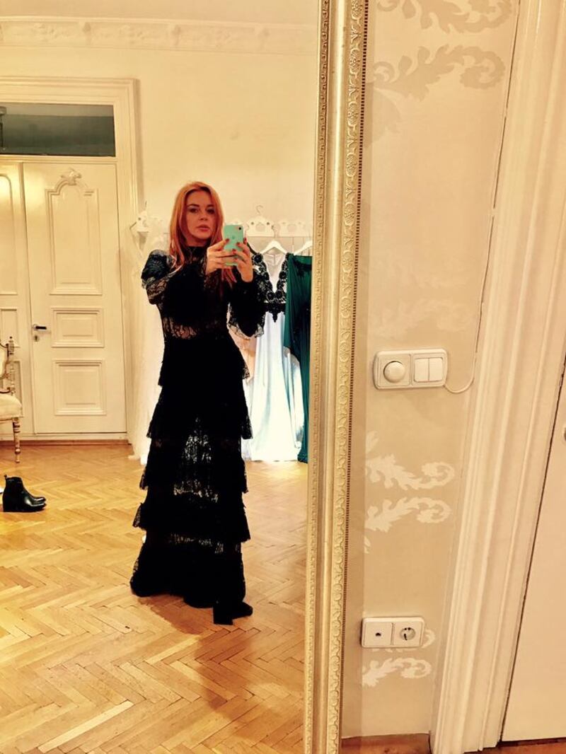 Lindsay Lohan, la sexy attrice con i capelli rossi 32
