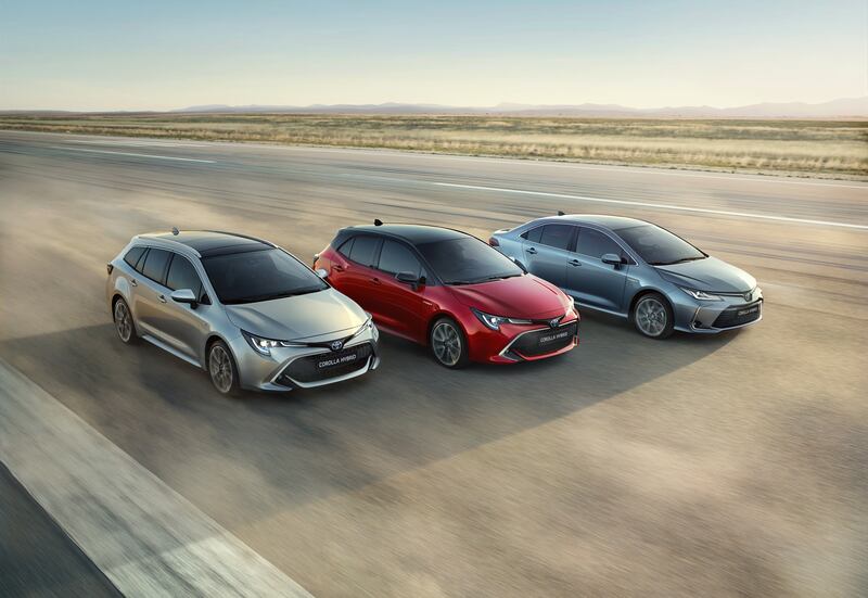 L'attuale generazione di Toyota Corolla