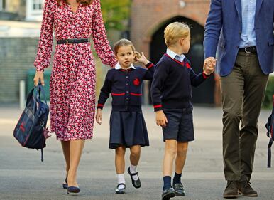 Il primo giorno di scuola della Principessa Charlotte: foto 10