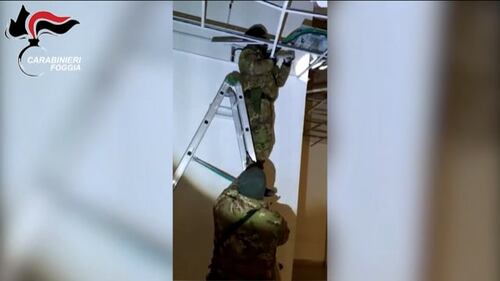 Foggia, le immagini delle perquisizioni all'ex-Onpi 3