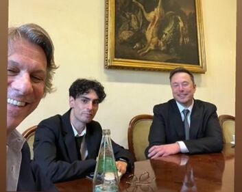 Elon Musk a Roma: gli incontri a palazzo Chigi 1