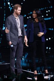 Il principe Harry e Meghan Markle ai "WE Day" di Londra  4