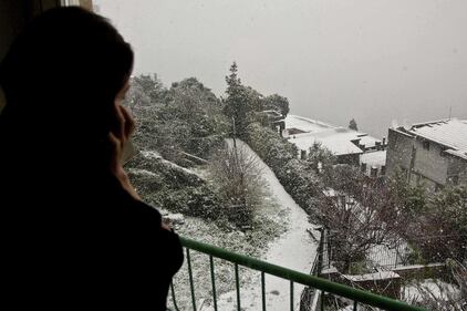 Neve sui Castelli Romani 4