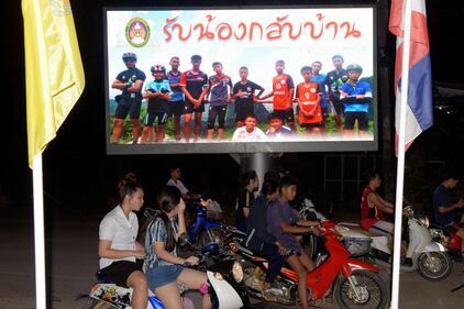Tutti salvi i ragazzi intrappolati nella grotta in Thailandia 14