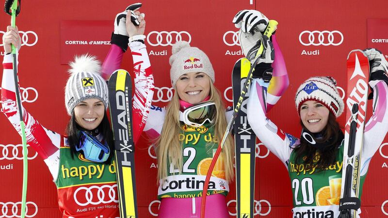 La discesa storica di Lindsey Vonn 7