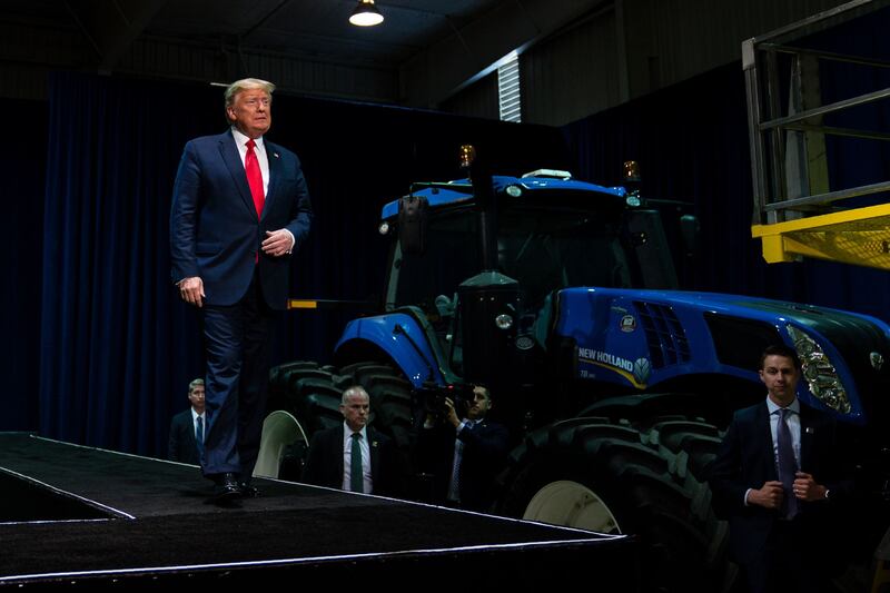 Donald Trump in California