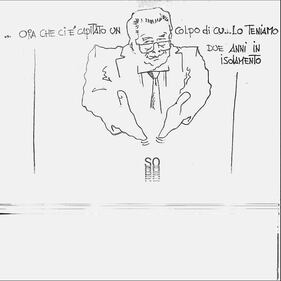 La vignetta del giorno: Casalino positivo al covid, Mattarella auspica un'oculata convalescenza 1