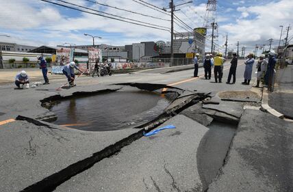 Giappone, terremoto colpisce Osaka 5