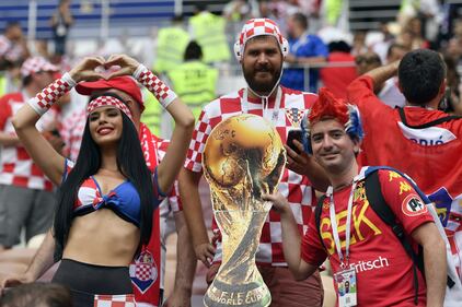 Francia campione Mondo: lo spettacolo sugli spalti dello stadio Luzhniki  3