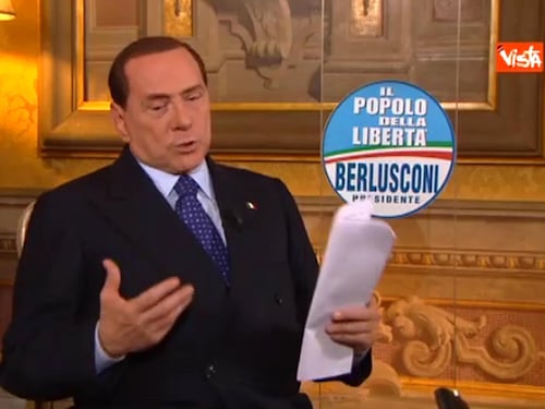 Berlusconi è il politico più citato su internet nel mese di gennaio