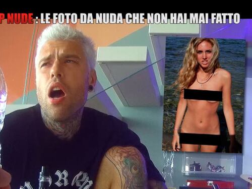 Fedez e le foto della Ferragni nuda, ma è solo uno scherzo de Le Iene
