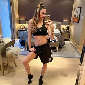 Melissa Satta, l'allenamento è sexy 2
