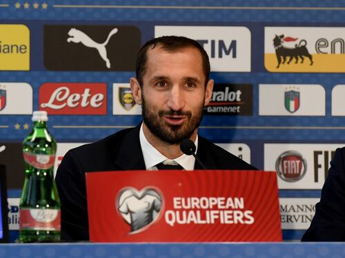 Chiellini: "Dramma se non andiamo al Mondiale? Queste tragedie non ci appartengono"
