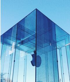 NYC, si incrina il cubo di cristallo della Apple: colpa di uno spazzaneve 1