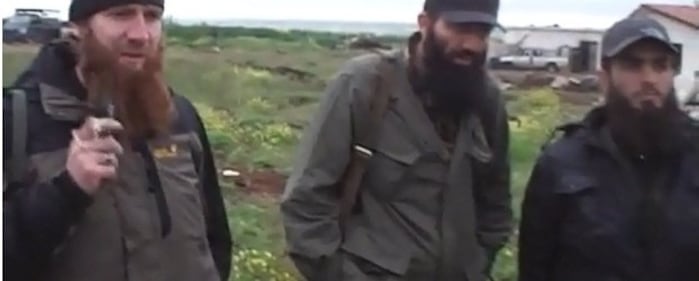 al-Shishani, leader dei ceceni in Siria 1