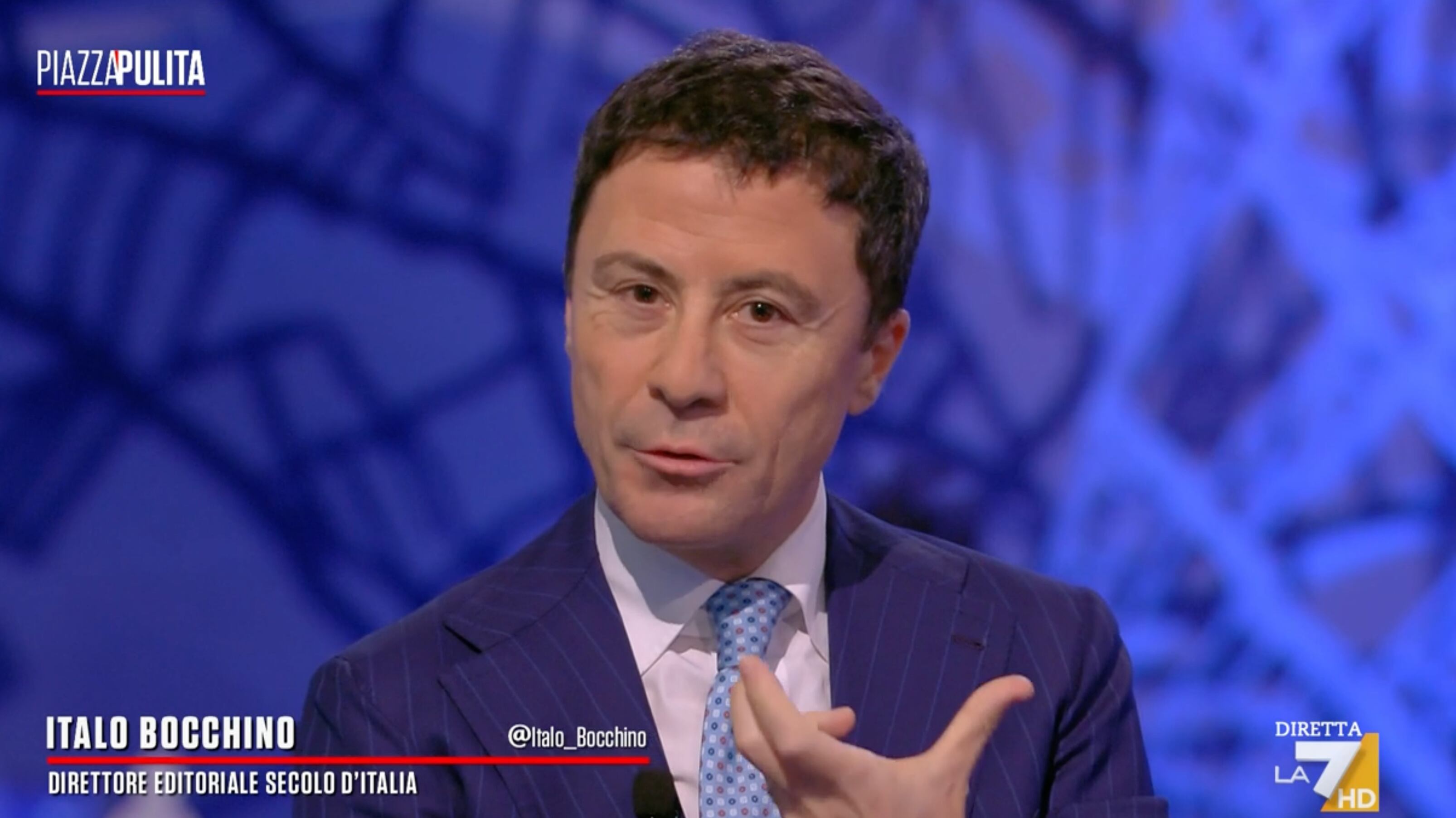 “Sgradevole, sorriso beffardo…”. Bocchino smonta la toga rossa: scontro in tv