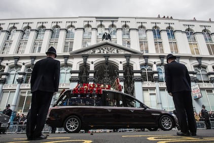 Londra, i funerali dell'agente ucciso durante l'attentato a Westminster 9