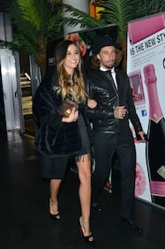Vittorio Brumotti e Giorgia Palmas a un party al Twiga (2016)