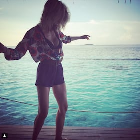 Elena Santarelli, pilates su Instagram 15