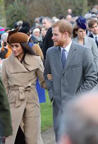 Meghan Markle alla festa di Natale 1