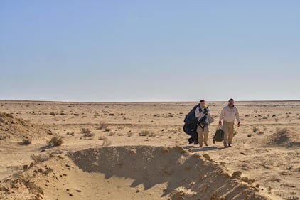 El Alamein-deserto egiziano