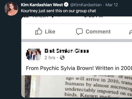 Kim Kardashian e altri vip forniscono consigli sul coronavirus