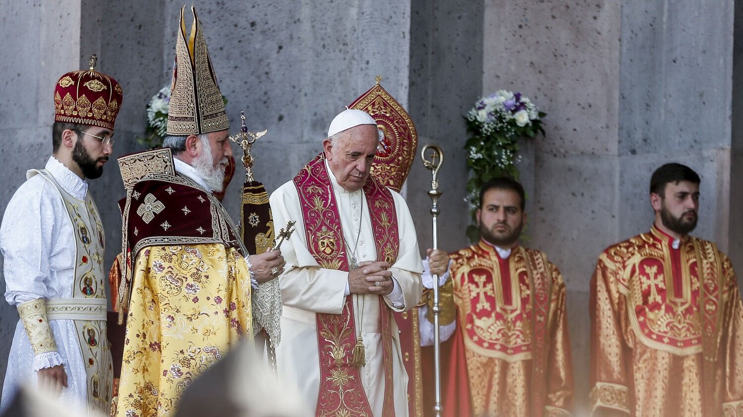 Il Papa in Armenia perdona i turchi