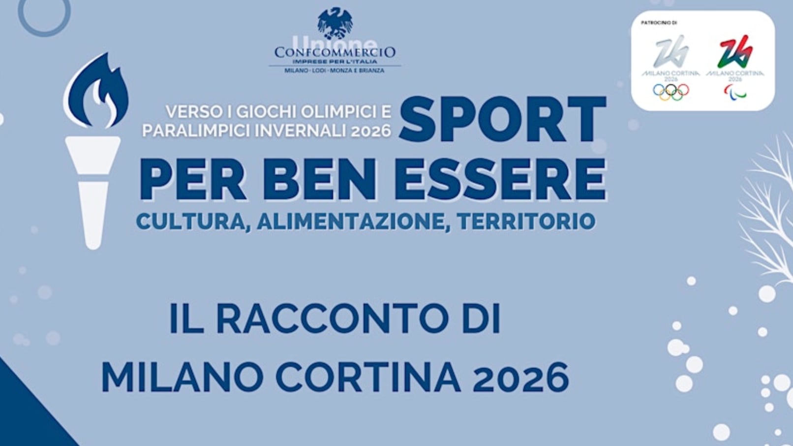 Weekend fra sport, benessere, gusto e Olimpiadi invernali 2026