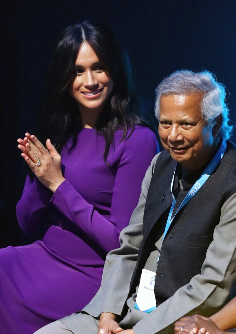 Meghan Markle affascinante in viola: foto 5