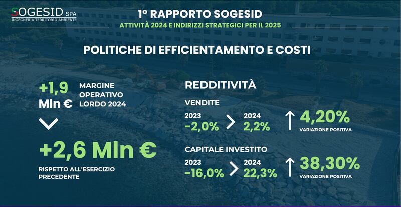 Rapporto Sogedis 2 efficientamento