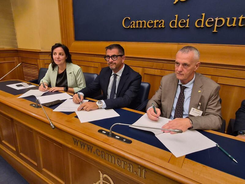 Valentina Borgogni, Daniele Silvetti e Andea Vannucchi