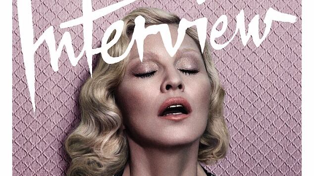 Madonna in topless su Interview: "Ho usato droga: solo un'illusione"